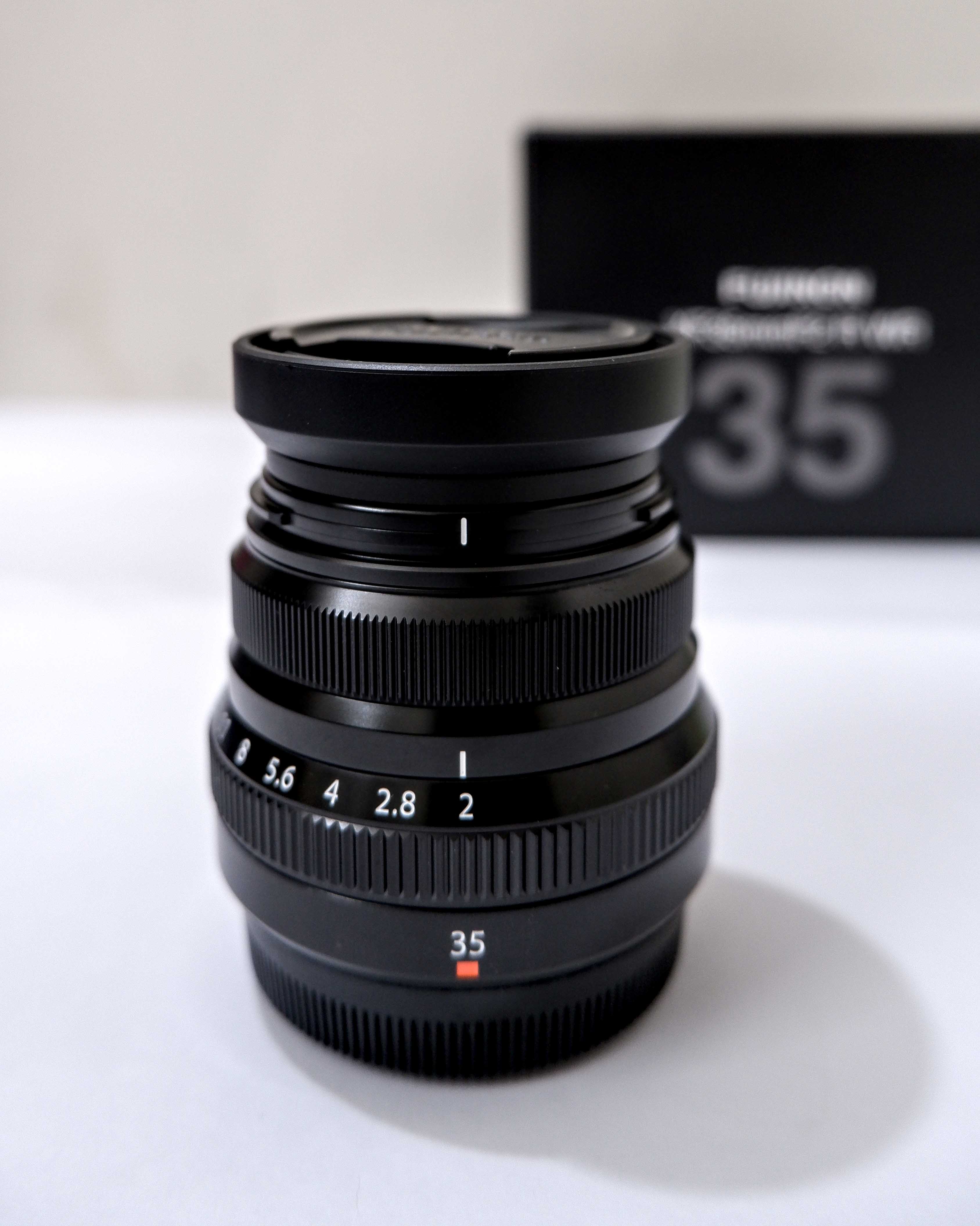 finally purchased FUJINON XF35mmF2 R WR (Lens)